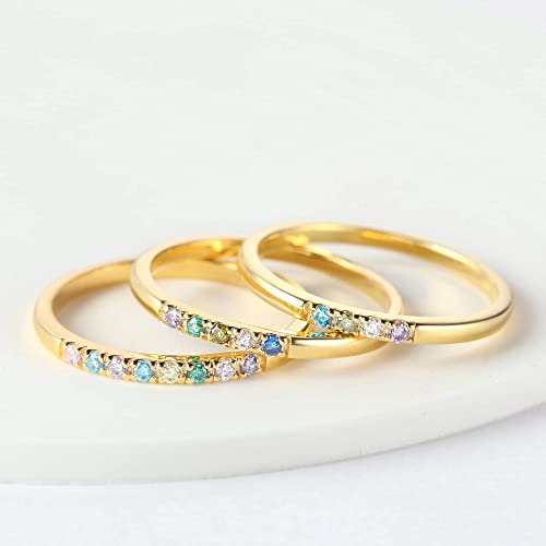 Birthstone Band Ring