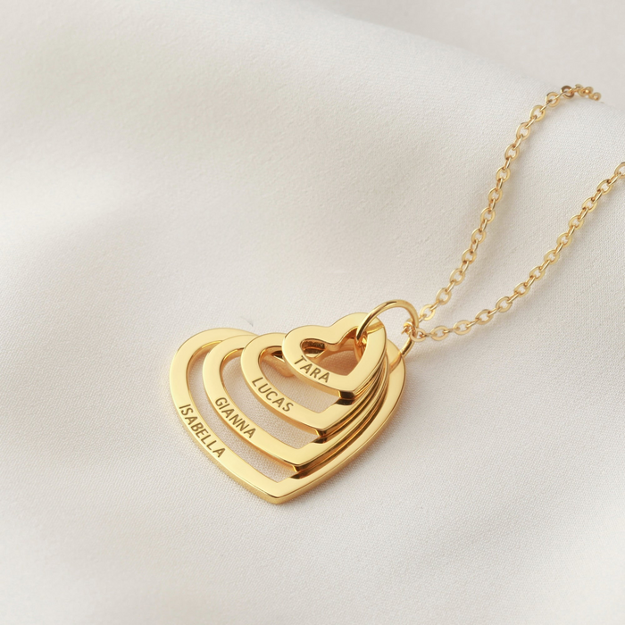 Posy Heart Necklace