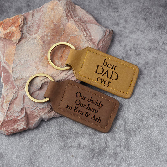 Leather Keychain