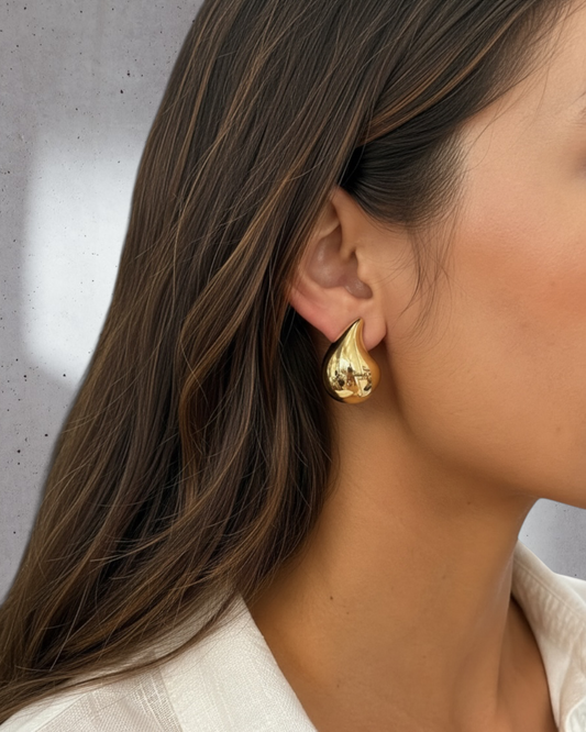 Dune Teardrop Earrings, view 2