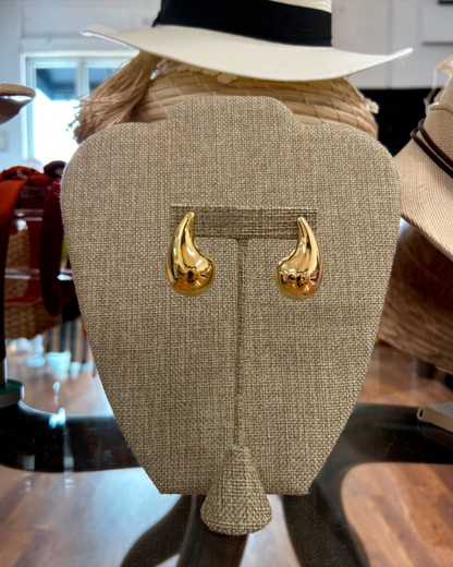 Dune Teardrop Earrings, view 3