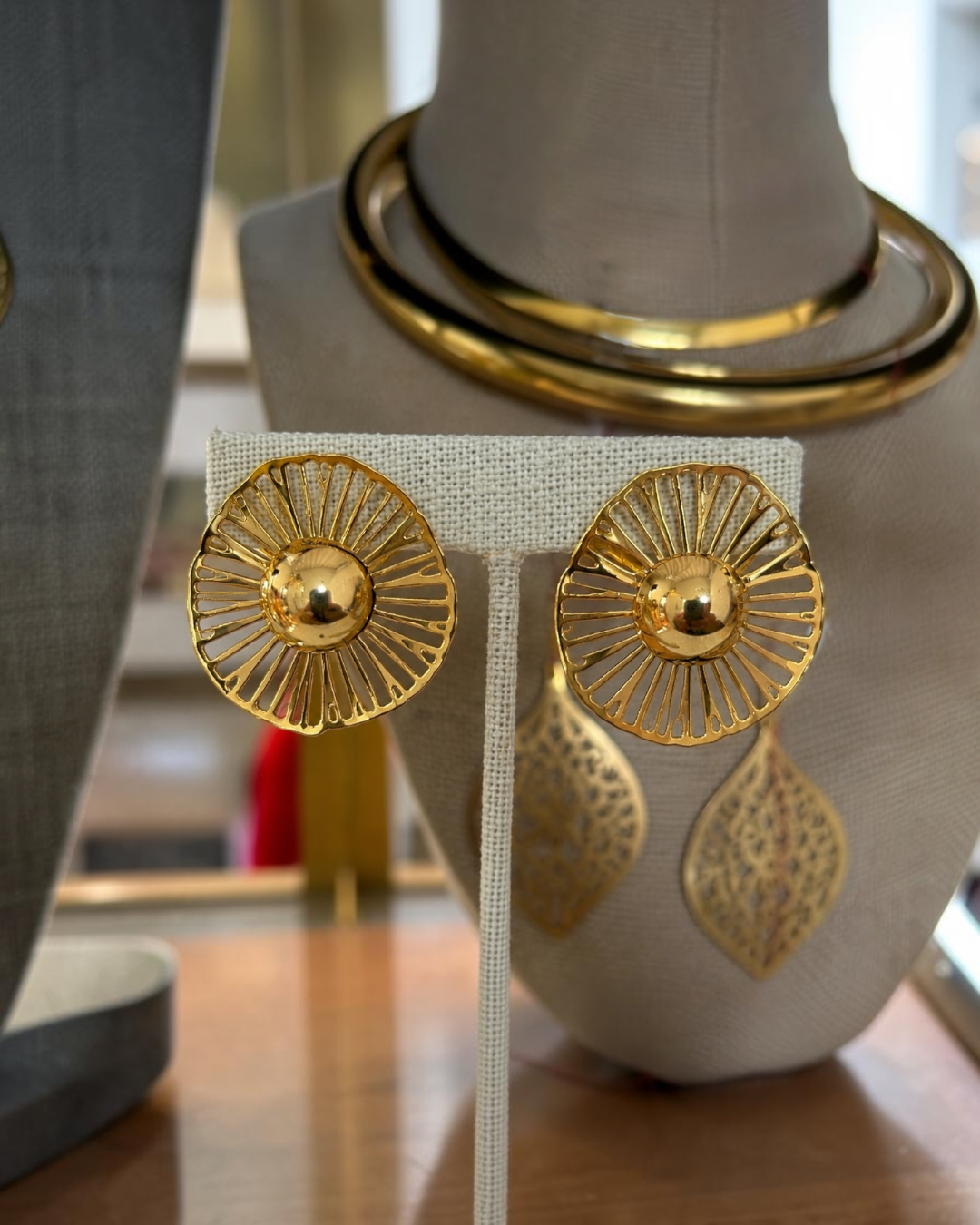 Isla Stud Earrings, view 3