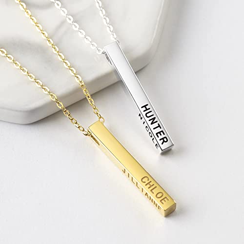Bar Pendant Necklace