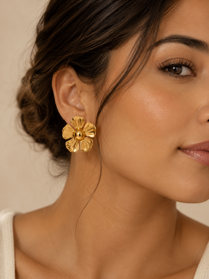 Poppy Stud Earrings