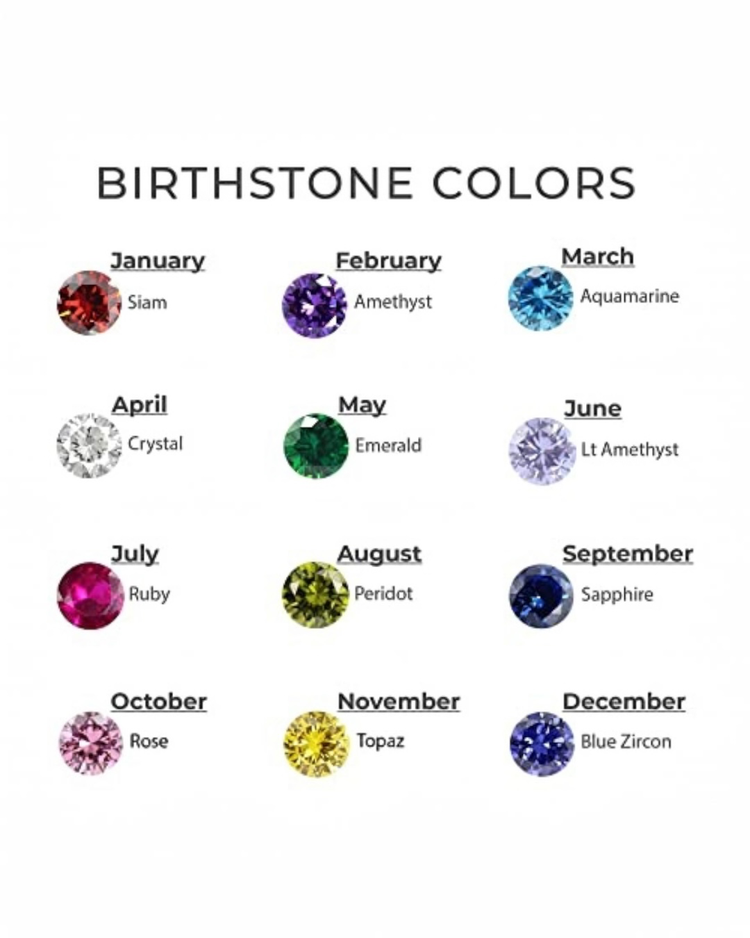 Fleur Birthstone Band, view 4