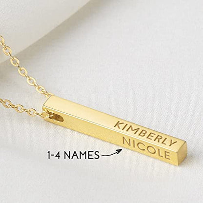 Bar Pendant Necklace