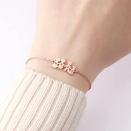 Figurine Initial Bracelet