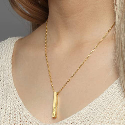 Bar Pendant Necklace