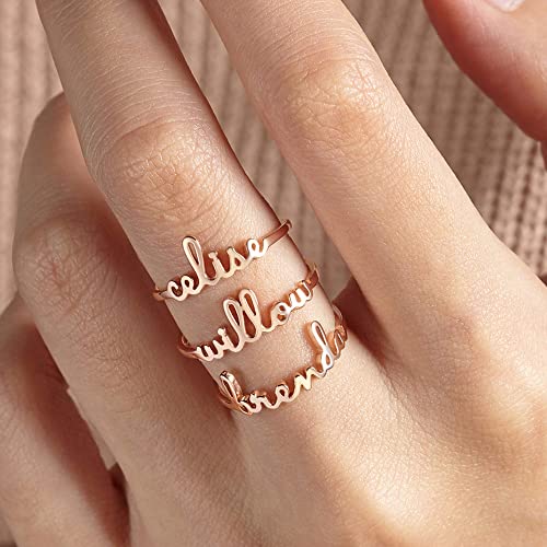 Stackable Name Ring