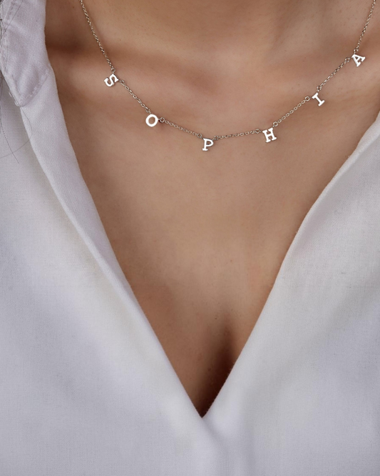 Nova Name Choker, view 2
