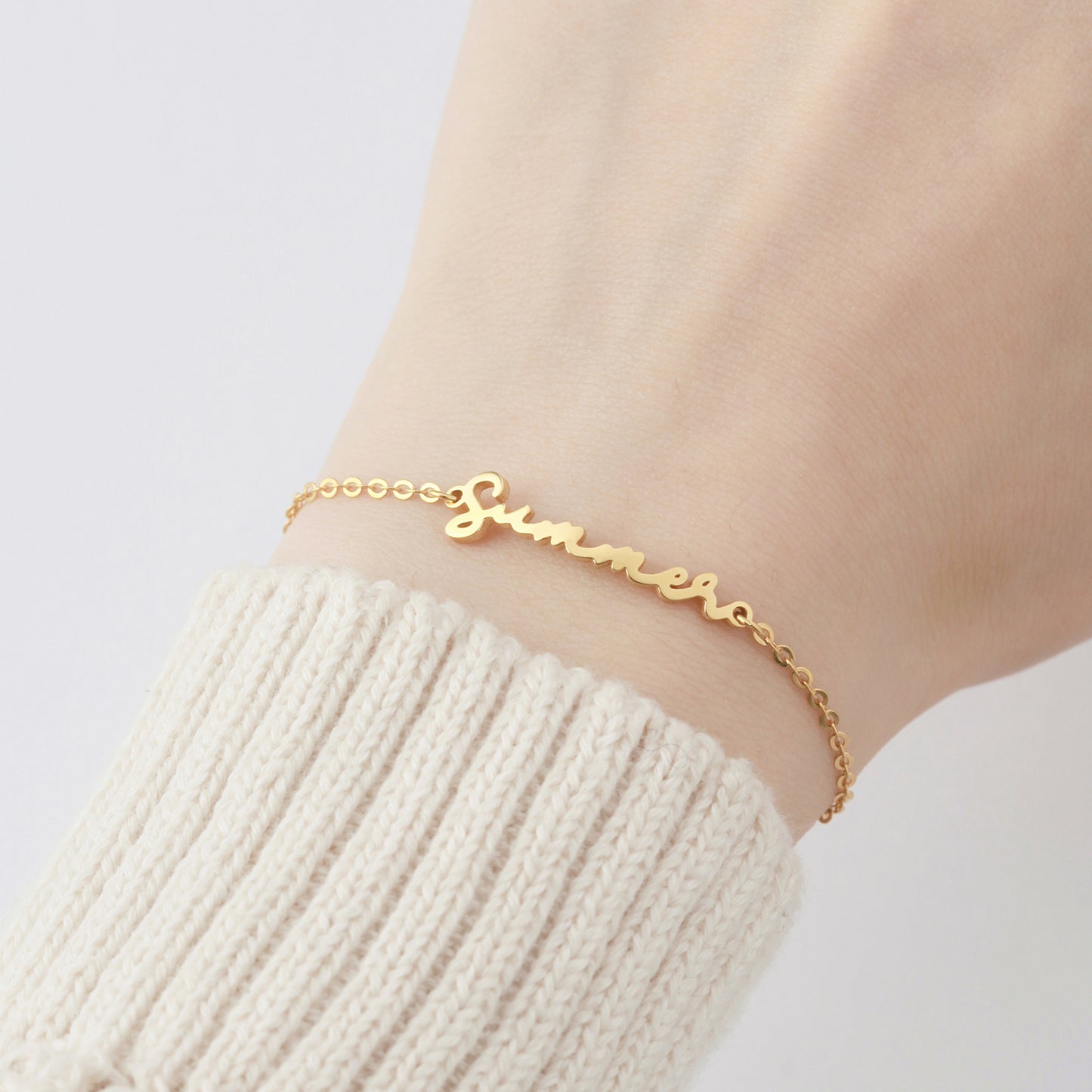 Nameplate Bracelet