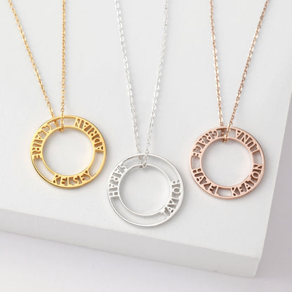 Multi-Name Necklace