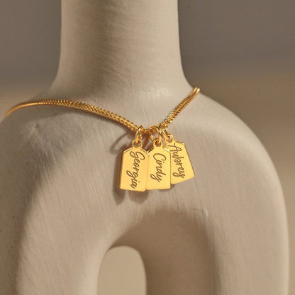 Multi-Chain Name Necklace
