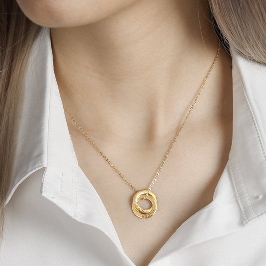 Juniper Birthstone Necklace, view 2