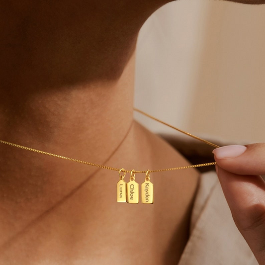 Vesper Multi-Name Necklace, view 2