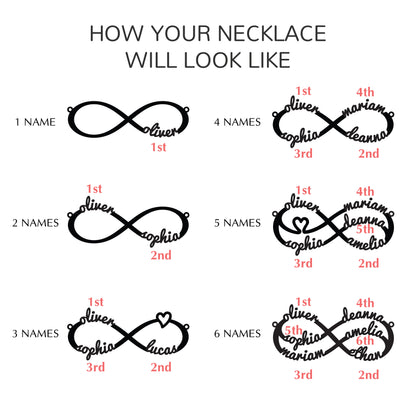 Infinity Name Necklace
