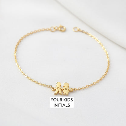 Figurine Initial Bracelet