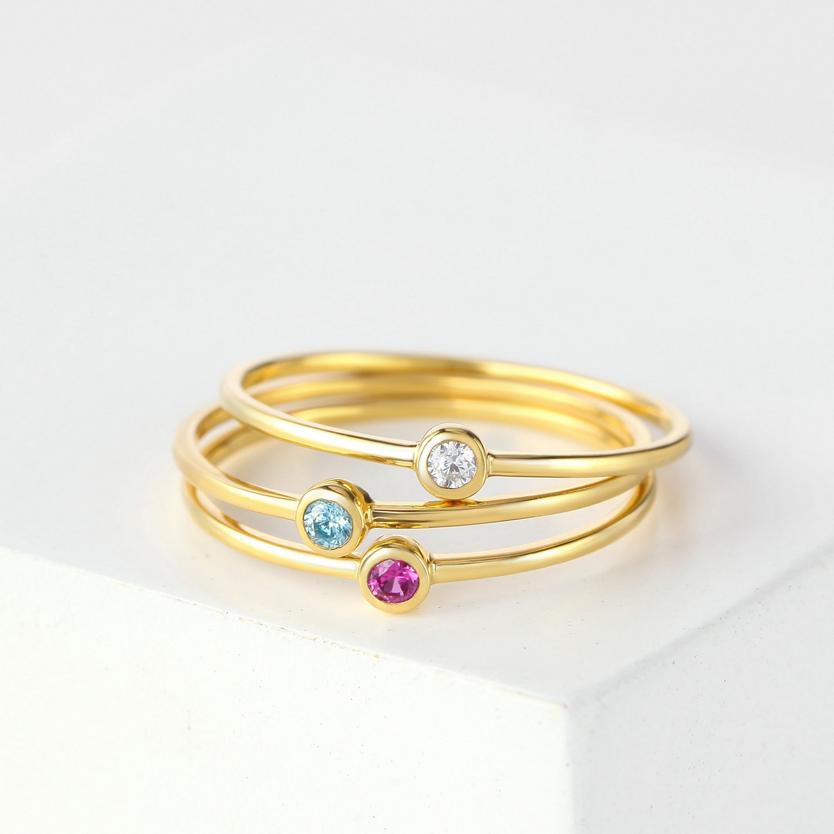 Ember Birthstone Ring, view 3