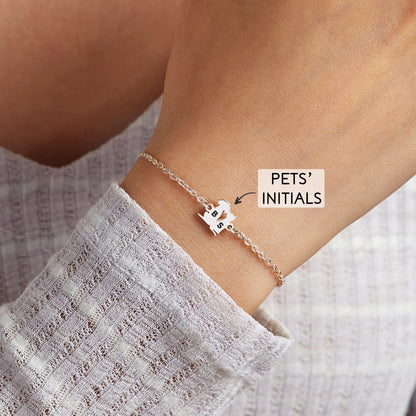 Figurine Initial Bracelet