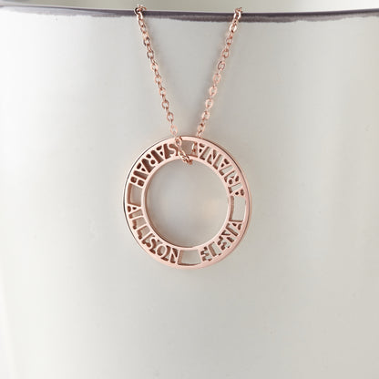 Multi-Name Necklace