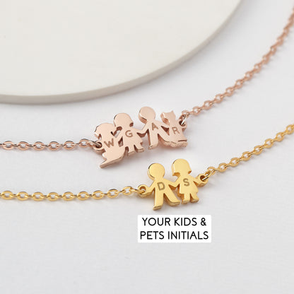 Figurine Initial Bracelet