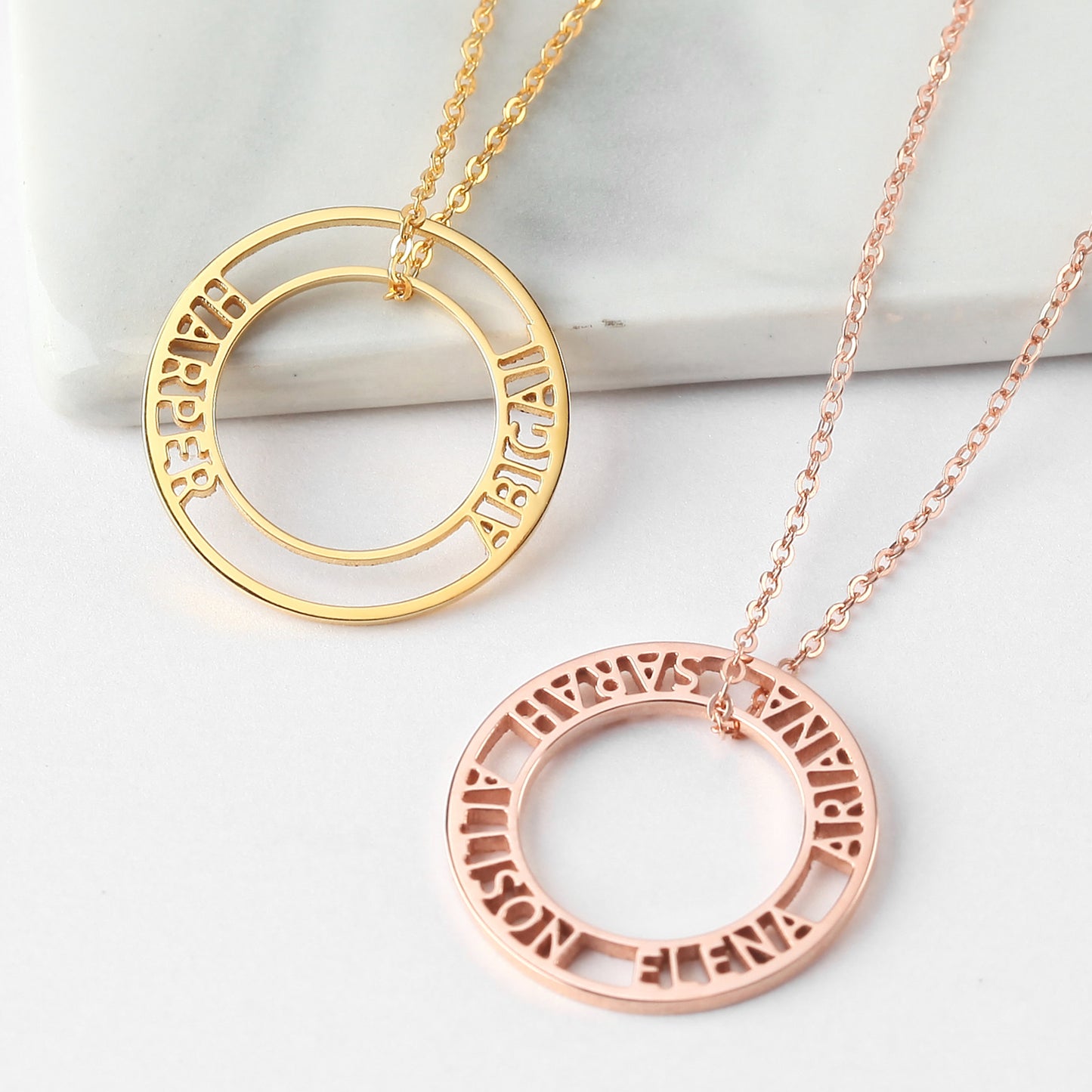 Multi-Name Necklace