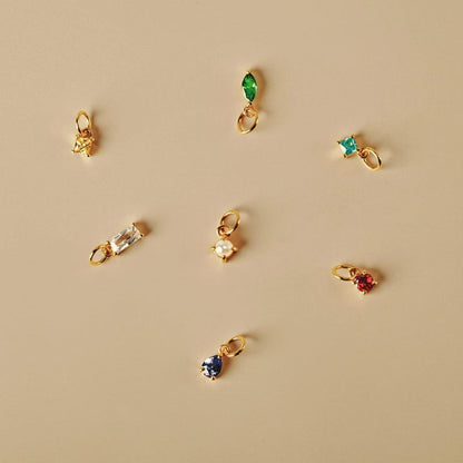 Birthstone Charm Necklace
