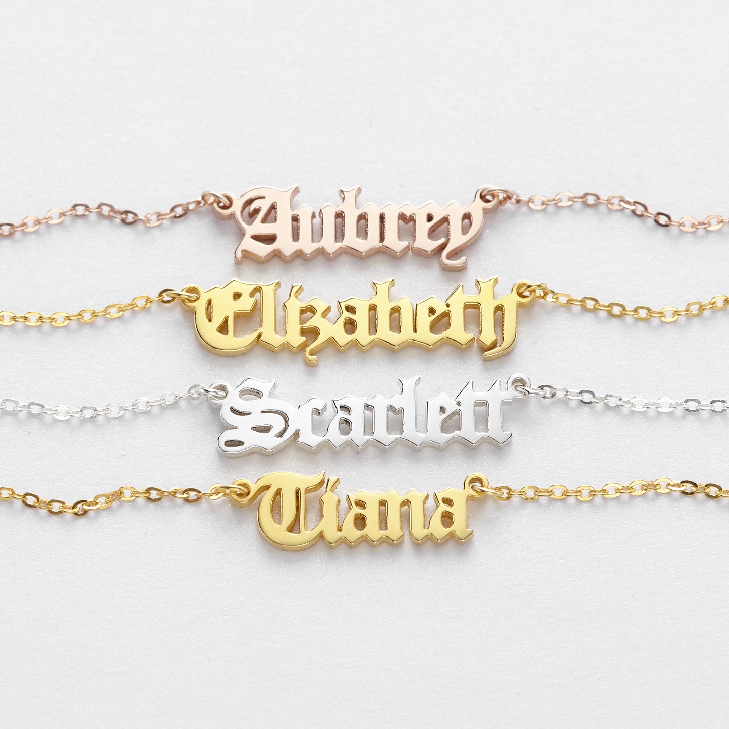 Script Name Necklace