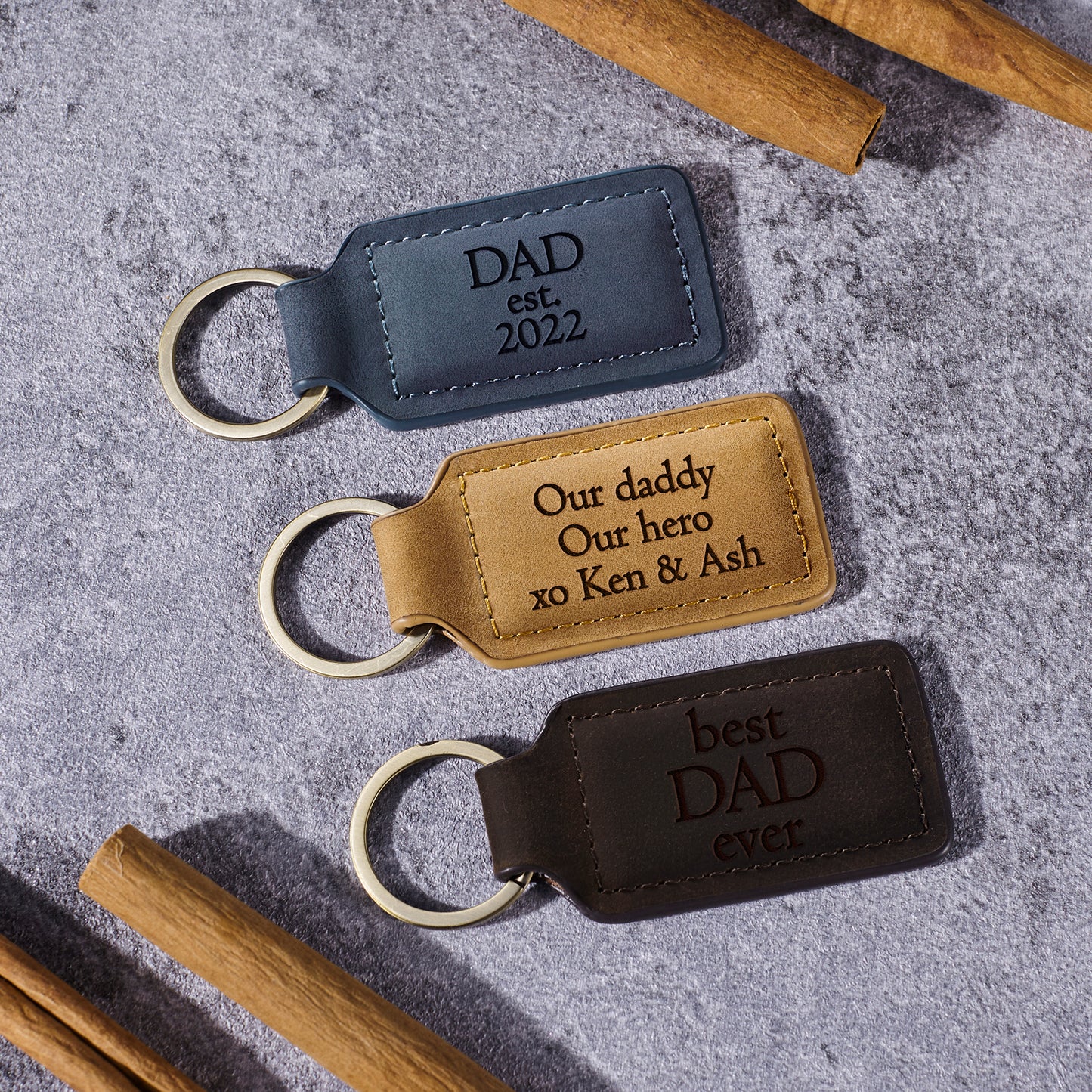 Leather Keychain