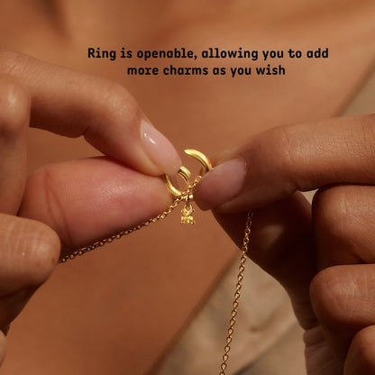 Birthstone Charm Necklace
