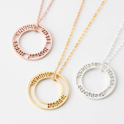 Multi-Name Necklace
