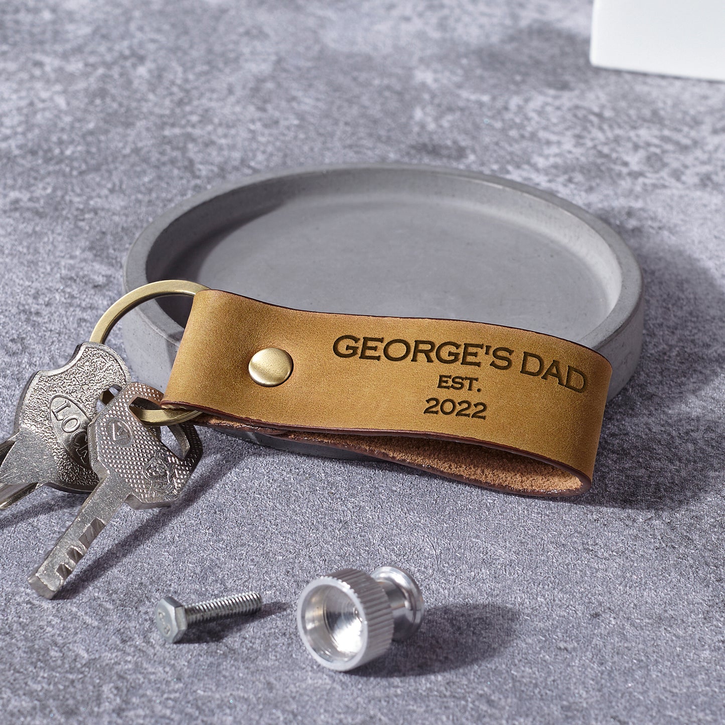 Dad Keychain