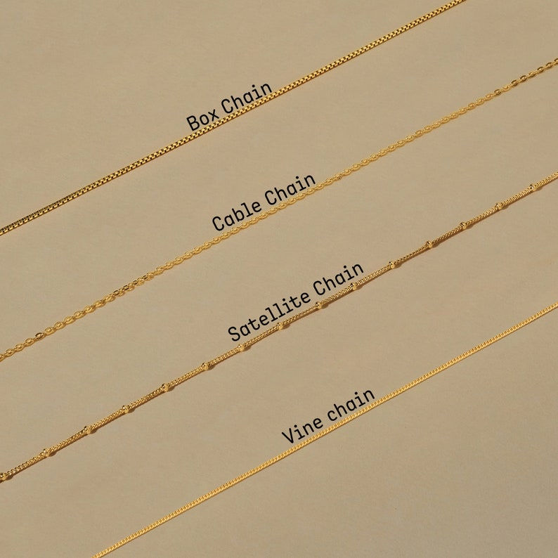 Multi-Chain Name Necklace