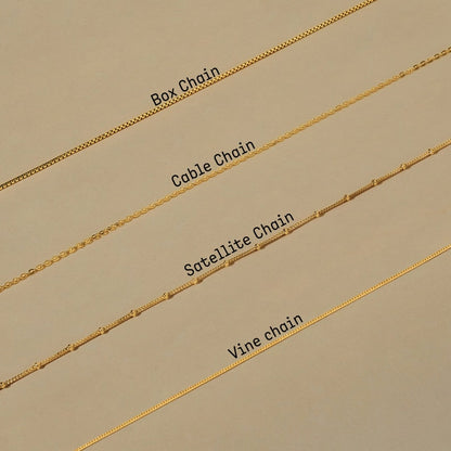 Multi-Chain Name Necklace