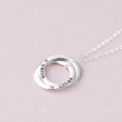 Juniper Birthstone Necklace, view 3