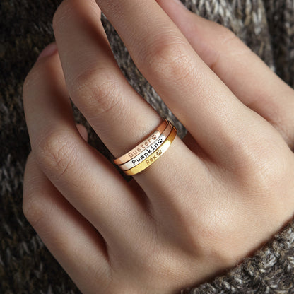 Pet Name Ring