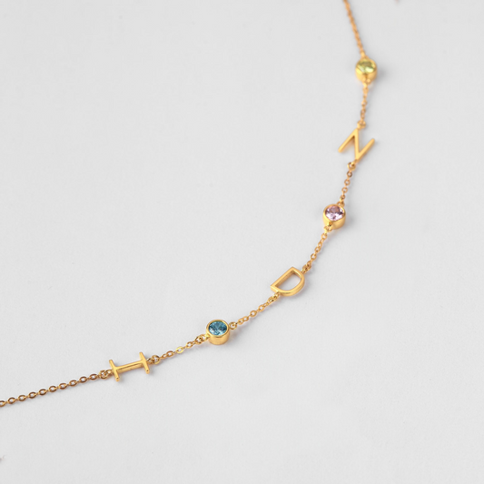 Ines Initial Necklace