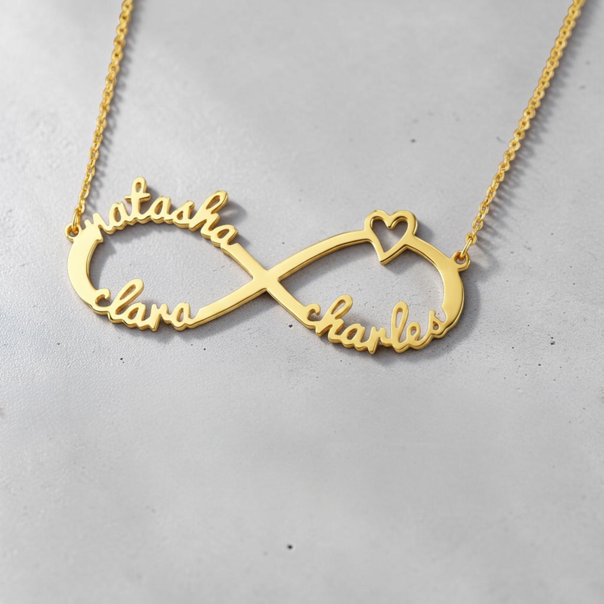 Ilona Infinity Necklace, view 3