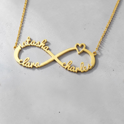 Ilona Infinity Necklace, view 3