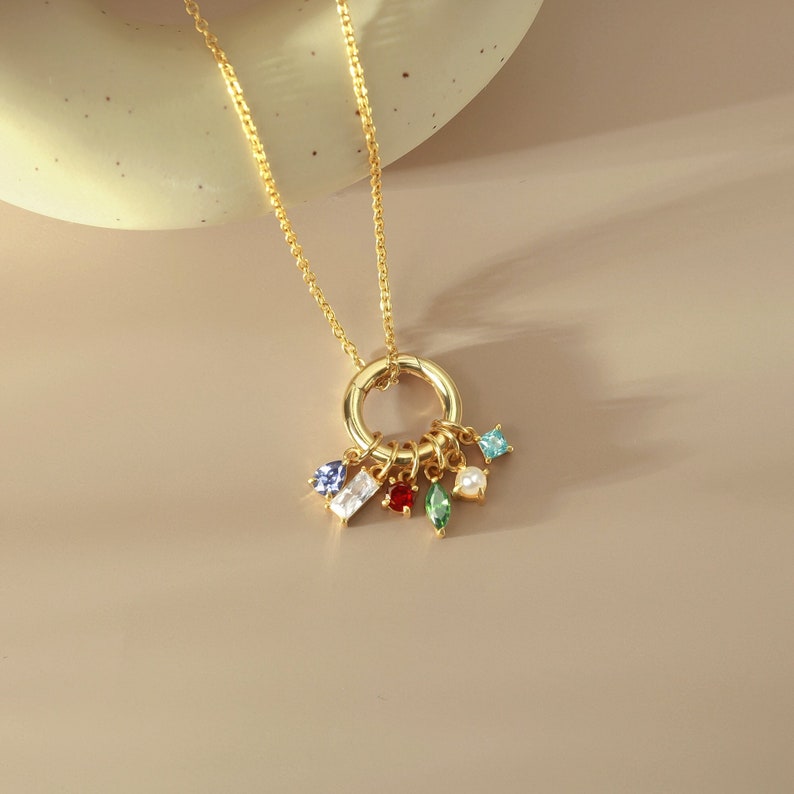 Birthstone Charm Necklace