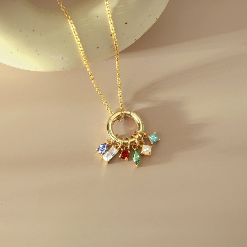 Clover Birthstone Necklace