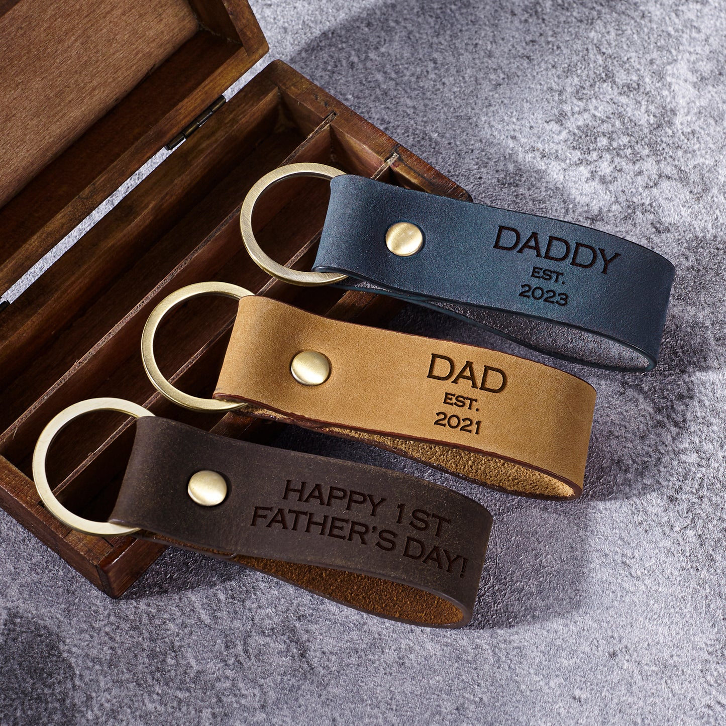 Dad Keychain