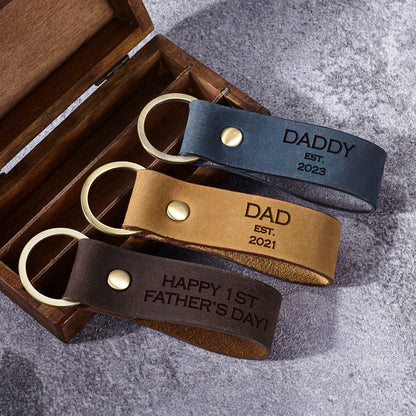 Dad Keychain