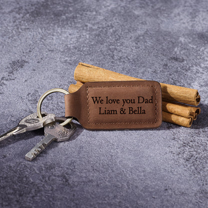 Leather Keychain