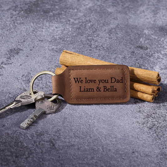 Leather Keychain