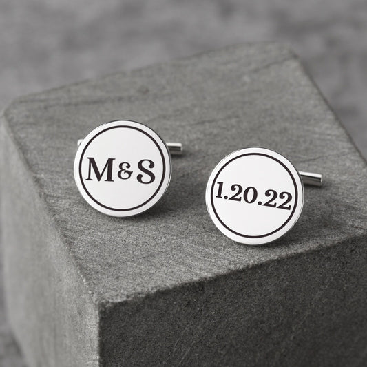 Bristol Initial Cufflinks