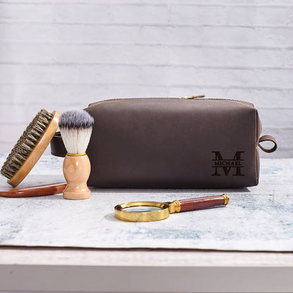 Leather Dopp Kit