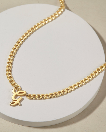 Sable Initial Necklace
