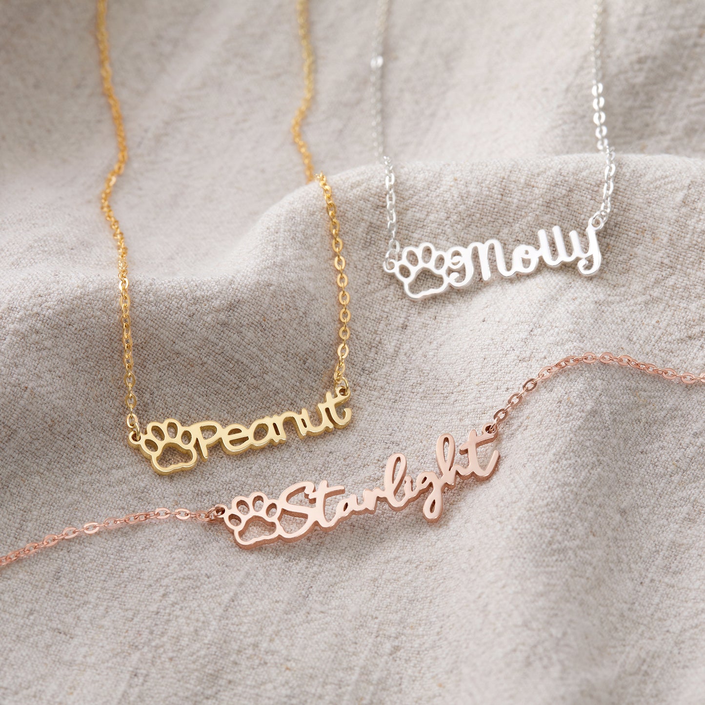 Pet Name Necklace