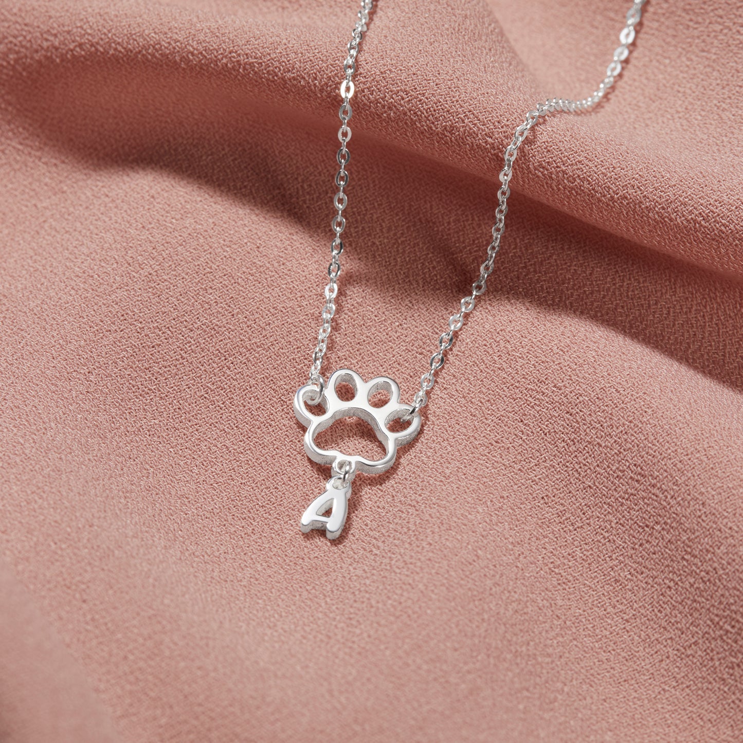 Pet Initial Necklace